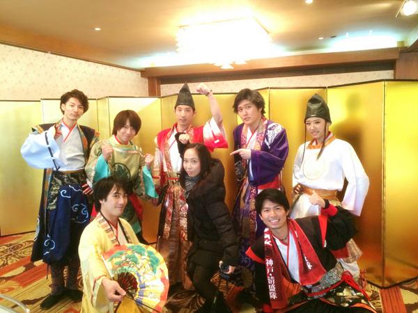 KOBerrieS 生田神社・節分祭のステキな思い出。神戸・清盛隊さん、KOBerrieS♪さん、アコロックシンガーの越野翔子ちゃん、声をかけてくださった皆さん、ありがとうございました☆ 