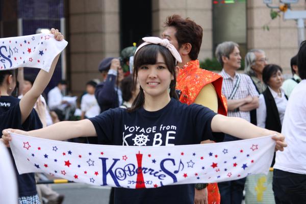 KOBerrieS 透明感はぁ・・・、好き・・・←第45回神戸まつりおまつりパレード#KOBerrieS 