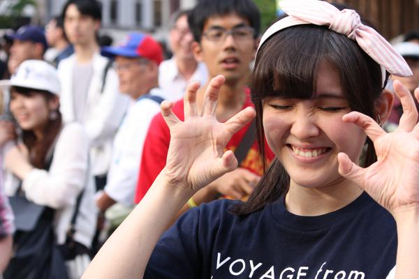 KOBerrieS にゃっ！という感じでおしまいっ！第45回神戸まつりおまつりパレード#KOBerrieS 