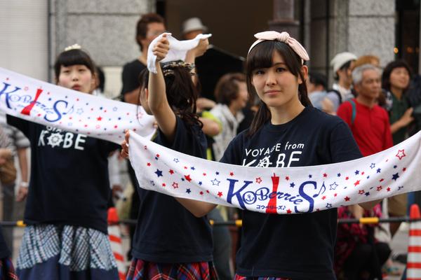 KOBerrieS こうべりタオルになりたい人生だった・・・第45回神戸まつりおまつりパレード#KOBerrieS 