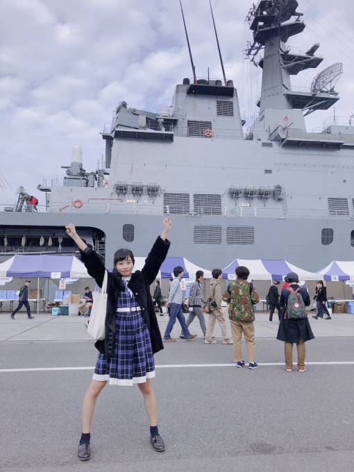 呉 海自 カレーフェスタ2018🍛🥄

広島来たよ～～～！！！
護衛艦の迫力に心を打たれました😳
スライリー面白すぎて最高🕺w
広島の皆さん.遠征してくださった皆さんありがとうございました🌈
#KOBerrieS https://t.co/xdpqKF3dia