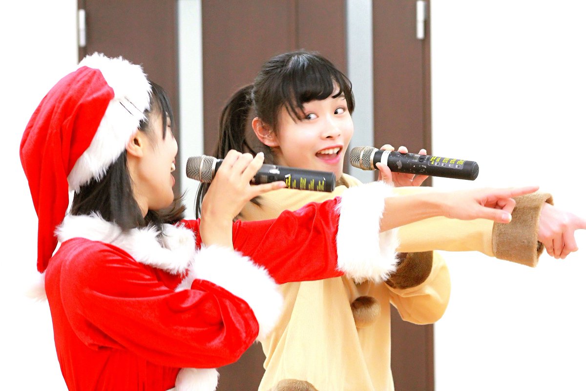 KOBerrieS X'masイブSP ライブKOBerrieS ♪ はるひめ！#KOBerrieS #岡野春香#大出姫花#クリスマスイブ https://t.co/HgXsmOByzU