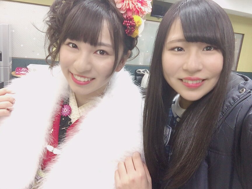 KOBerrieS 1/14 ② みなみ&優莉成人式イベント✨めっっっっちゃかわいかった♡💗普段見慣れないからこそ、たまに和服着た時の特別な可愛さってずるい！笑真琴はあと2年かぁ…2年後には2人みたいにしっかりした人になれてるように頑張ります💪🏻笑改めて成人おめでとう🎊✨ https://t.co/vW8qLIp0wq