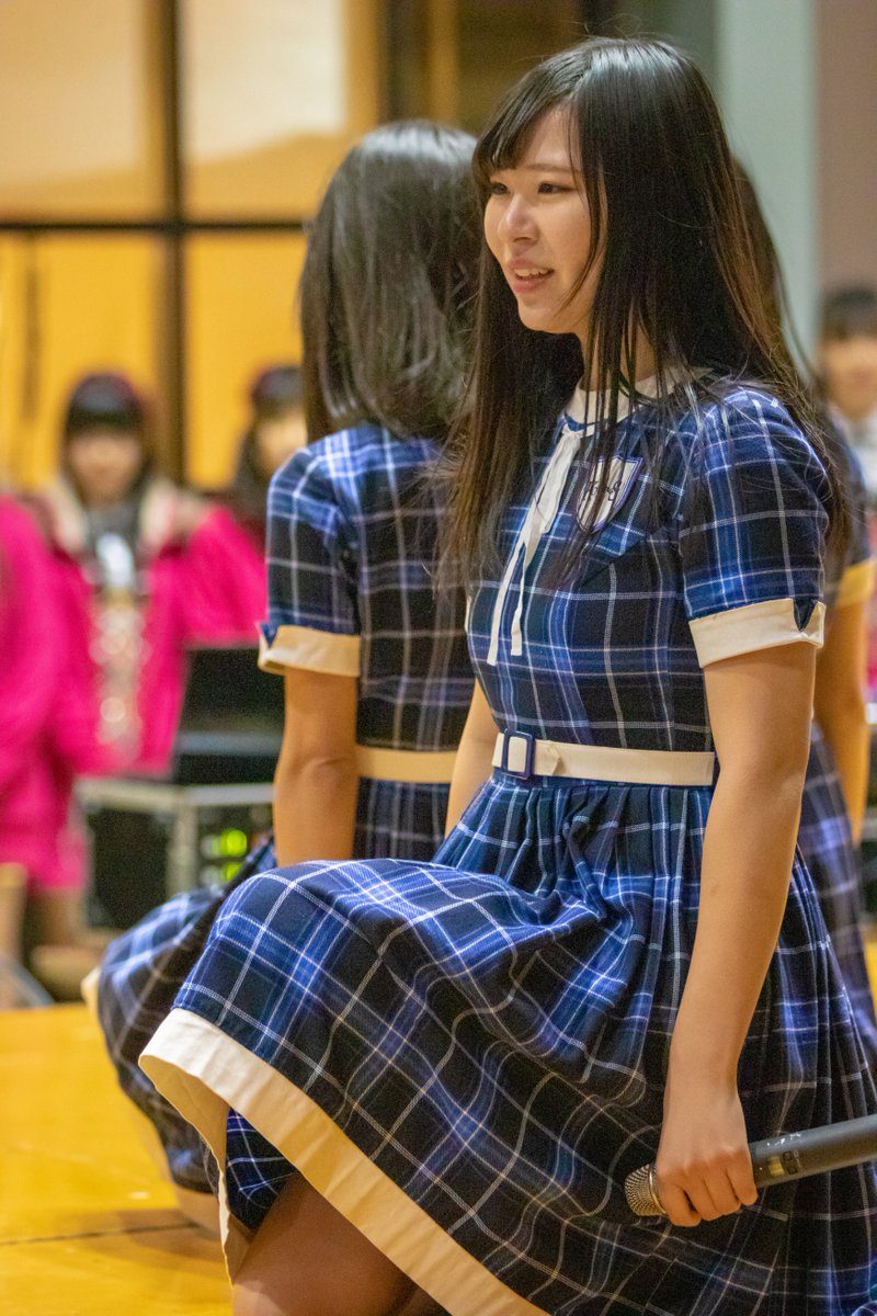 KOBerrieS 2019/1/17 震災復興フリーライブONEHEART@神戸新長田1番街商店街 KOBerrieS♪ まぁちゃんのえくぼがかわいいので商標登録したい(意味不明) #黒谷真琴 #まぁちゃん https://t.co/7PmjMsEwzy