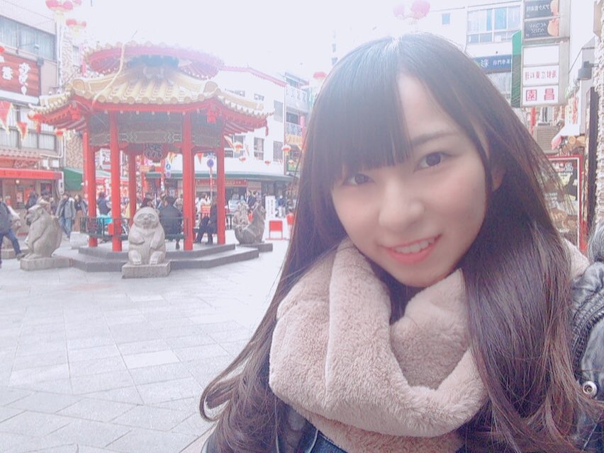 森島みなみ(みいな)の画像 KOBerrieS 南京町なぅ〜(￣∀￣)♡#神戸 #三宮 https://t.co/e0hncbcKEk