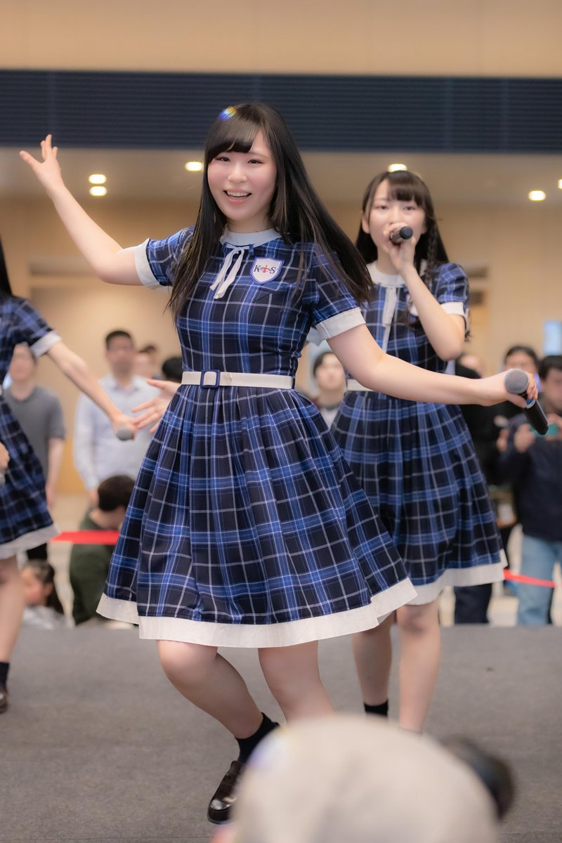 KOBerrieS 2019.03.03(日) アイドルひな祭り in 明石於：あかし市民広場360度全方向から見れるステージでの明石・神戸・名古屋の３つのアイドルのライブその54神戸発のアイドルKOBerrieS♪の「まぁちゃん」こと黒谷真琴さん#KOBerrieS#コウベリーズ#あかし市民広場#アイドルひな祭りin明石#黒谷真琴 https://t.co/3KmCeseXiB