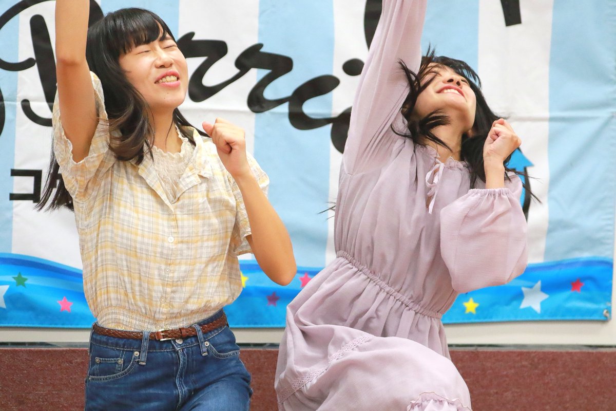KOBerrieS KOBerrieS ♪ りさゆり企画ライブもうこの表情の二人みたらいかに楽しかったかわかるでしょう⁉️#KOBerrieS #花尾理彩#小形優莉 https://t.co/qoLsvKnuPm