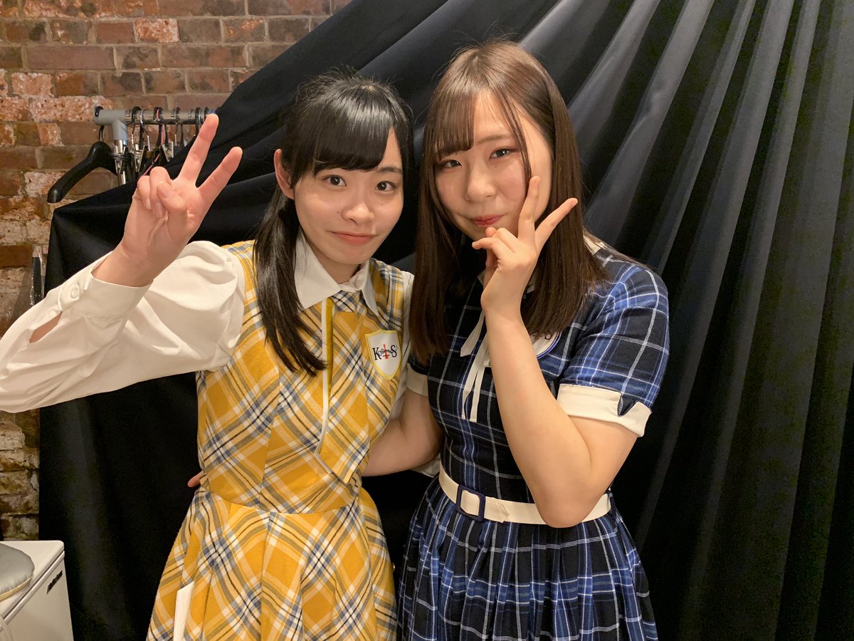KOBerrieS 沙弥と真琴が駆けつけてくれましたー！ありがとう！！！7人の恋のパティシエールエモエモやったね( ◠‿◠ )#KOBerrieS#花尾理彩卒業コンサート https://t.co/l7uQlYooDU
