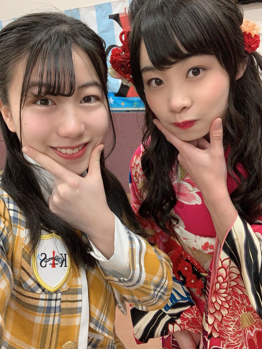 KOBerrieS 『大出姫花 成人式SPライブ』ありがとうございました🌻振袖姿が可愛すぎて会った瞬間から可愛いって口から勝手にこぼれてました😂🥺❤️本番前はめっちゃ緊張するって言ってたんですが、本番では姫花さんらしさがあり、綺麗な歌声を披露していてやっぱり凄いです🥰👏🏻#KOBerrieS https://t.co/BRC9zwP0tA
