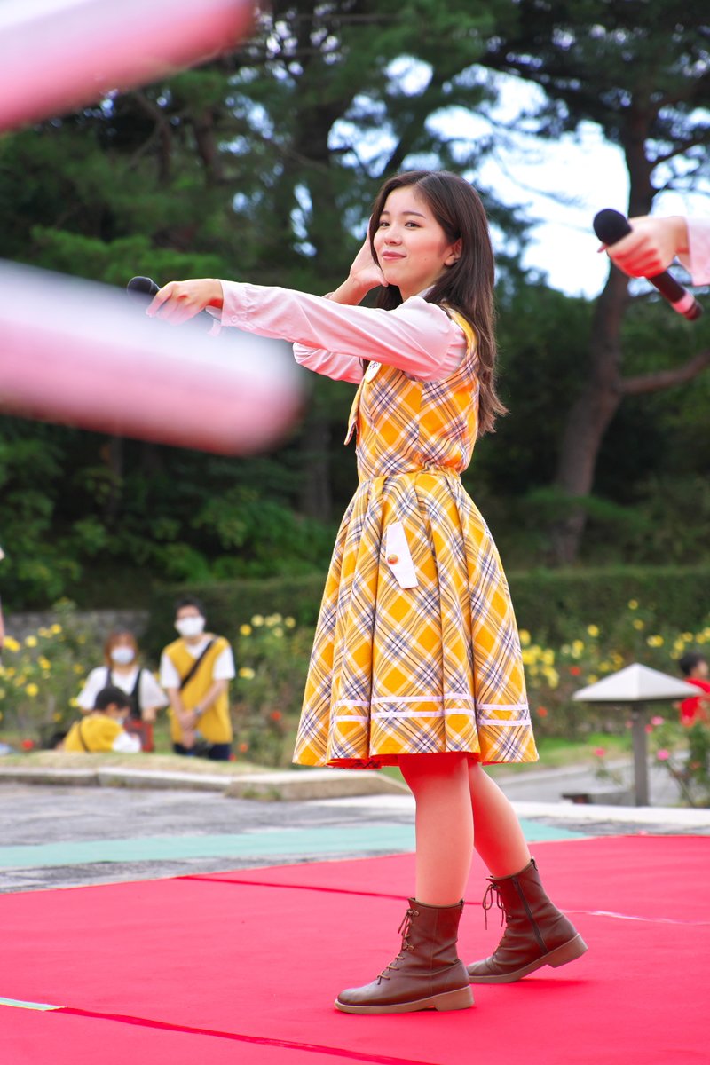 KOBerrieS 「第3回 キッズダンス in 離宮」での #KOBerrieS♪（2020/10/11）神戸・須磨離宮公園）（1/2）久々すぎていつ以来かわからないぐらいの貴重な屋外でのライブでした。このような機会が続いてくれればいいなと強く思います。#小形優莉 さん#花城沙弥 さん#古川莉子 さん https://t.co/Ubcp2ntlko