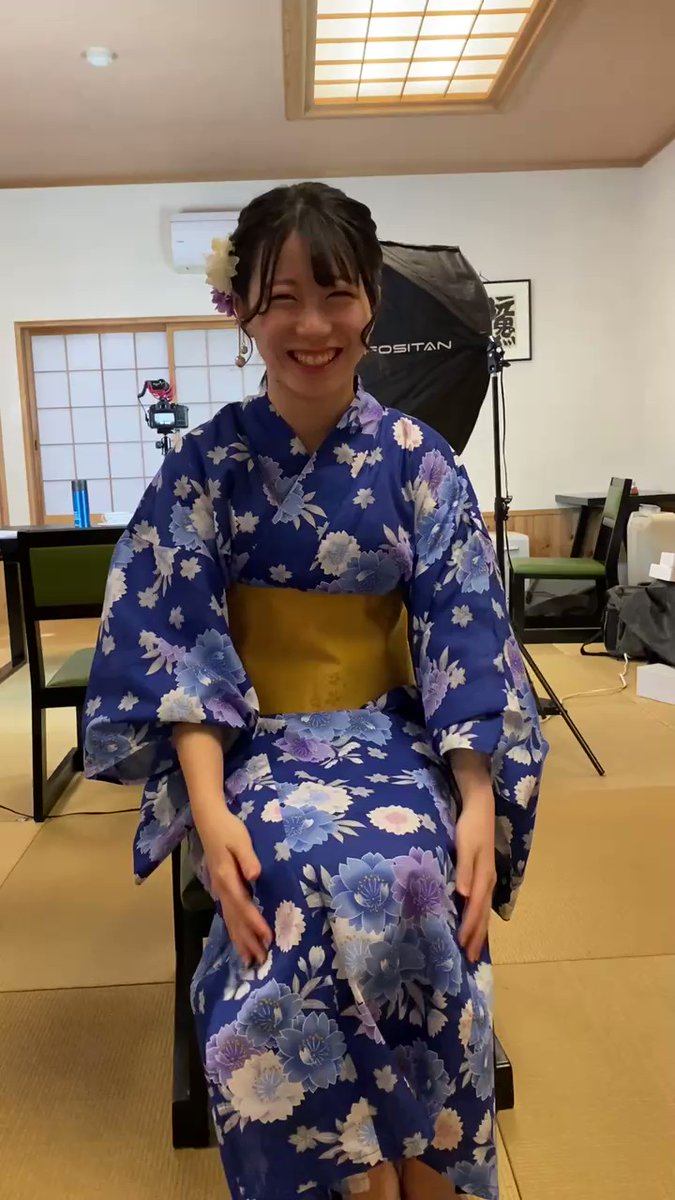 KOBerrieS #ミス日本のゆかたグランプリ2020総合第1位 古川莉子。伊香保温泉♨️ナビゲーター撮影📹今日はこんな感じです🙋‍♀️ https://t.co/hhAFKW4O92