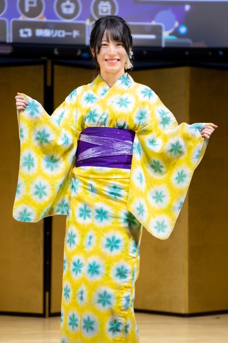 ⚓️古川莉子⚓️
ミス日本のゆかたとして、KOBerrieS♪のメンバーとして、立派に務められてました。

2021.02.15 (月)
「和文化イベント～日本の文化を楽しむ集い～」
シダックスカルチャーホール
#KOBerrieS♪ #古川莉子 ##SALLYs https://t.co/1a8vXpjH6p