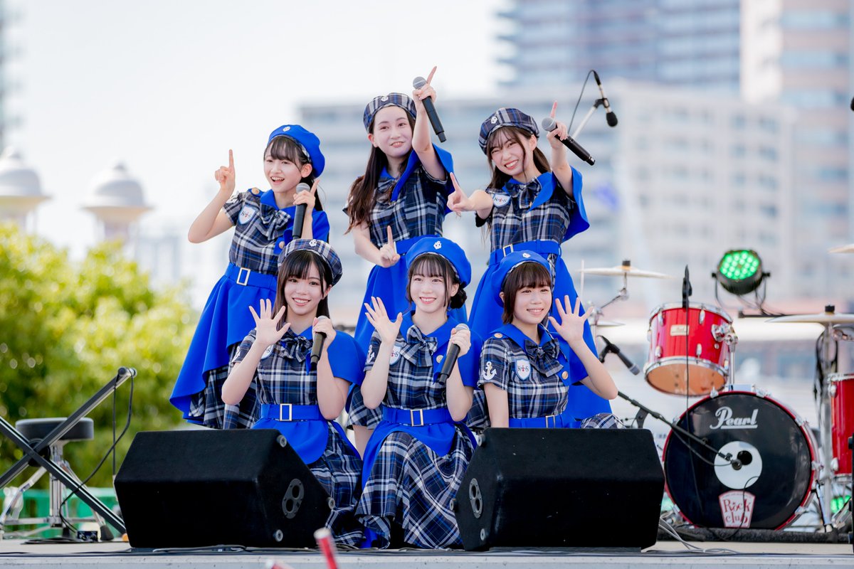 KOBerrieS 2021.10.03(日) MocchiFes（モッチフェス）2021於：メリケンパークメリケンパークに舞い降りた６人の天使たち。KOBerrieS♪（コウベリーズ）の小形優莉・花城沙弥・古川莉子・井上怜奈・廣瀬未沙・中家温香（順不同・敬称略）#MocchiFes2021 #モッチフェス #KOBerrieS #コウベリ #コウベリーズ https://t.co/mdfvRls29f