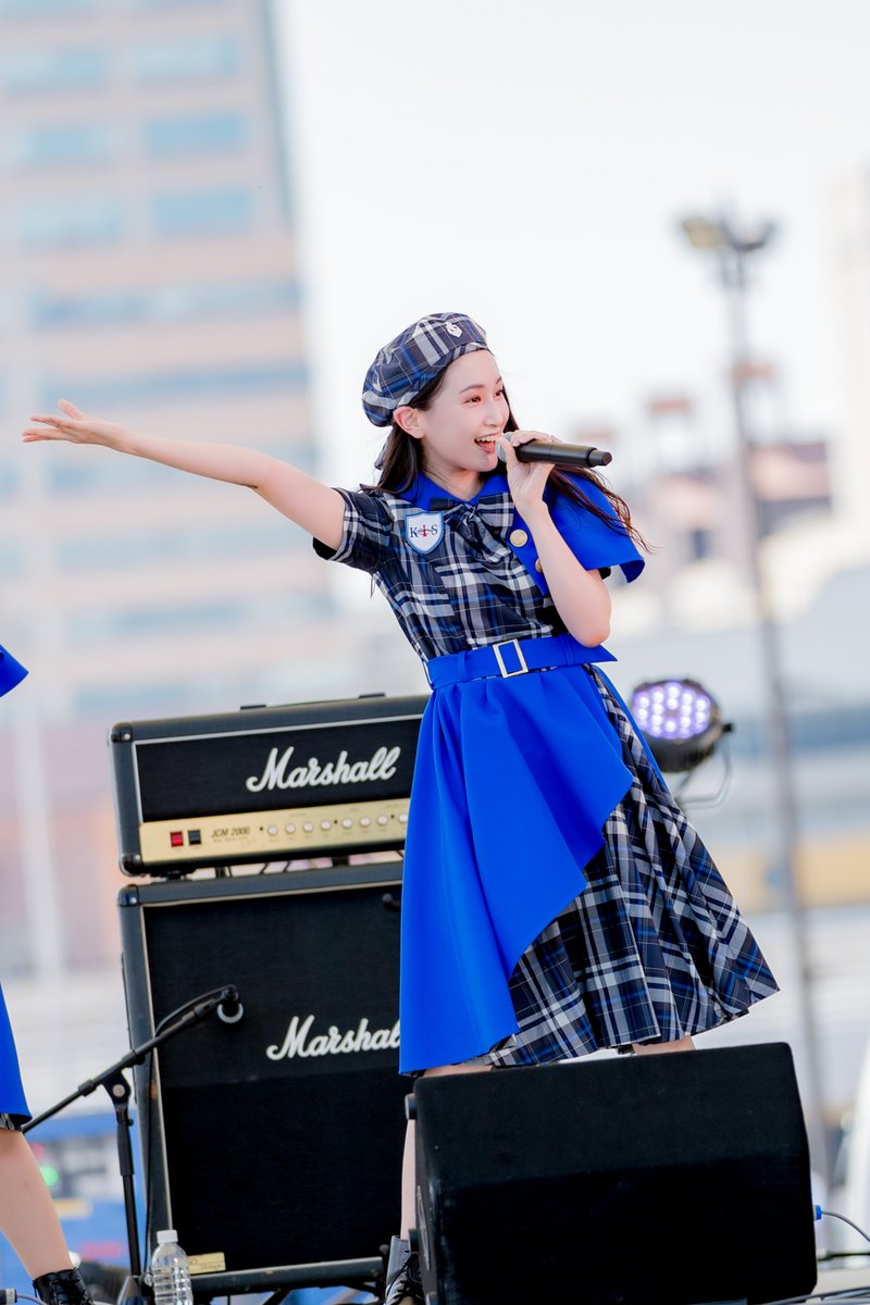 KOBerrieS 2021.10.03(日) Mocchi Fes（モッチフェス）2021於：メリケンパーク久しぶりの屋外でのライブで生き生きとしたパフォーマンスに魅了されましたKOBerrieS♪（コウベリーズ）の「れいな」こと井上怜奈さん#MocchiFes2021 #モッチフェス #KOBerrieS #コウベリ #コウベリーズ #井上怜奈 #れいな https://t.co/grZ5Ht3K3I