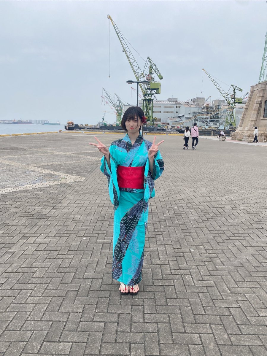 廣瀬未沙(みーちゃん)の画像 KOBerrieS 『コウベリハーバーウォーク撮影会にお越しくださって有難うございました〜✨とても楽しかったです！！！今度こそは私服で撮影会に臨みたいです〜こちらの事情により廣瀬だけ浴衣姿になってしまって申し訳ありませんでした😭腕の良いカメラマンこと、レイナイノウエthank you💜🤍笑#コウベリ https://t.co/vWfIHU2JUu