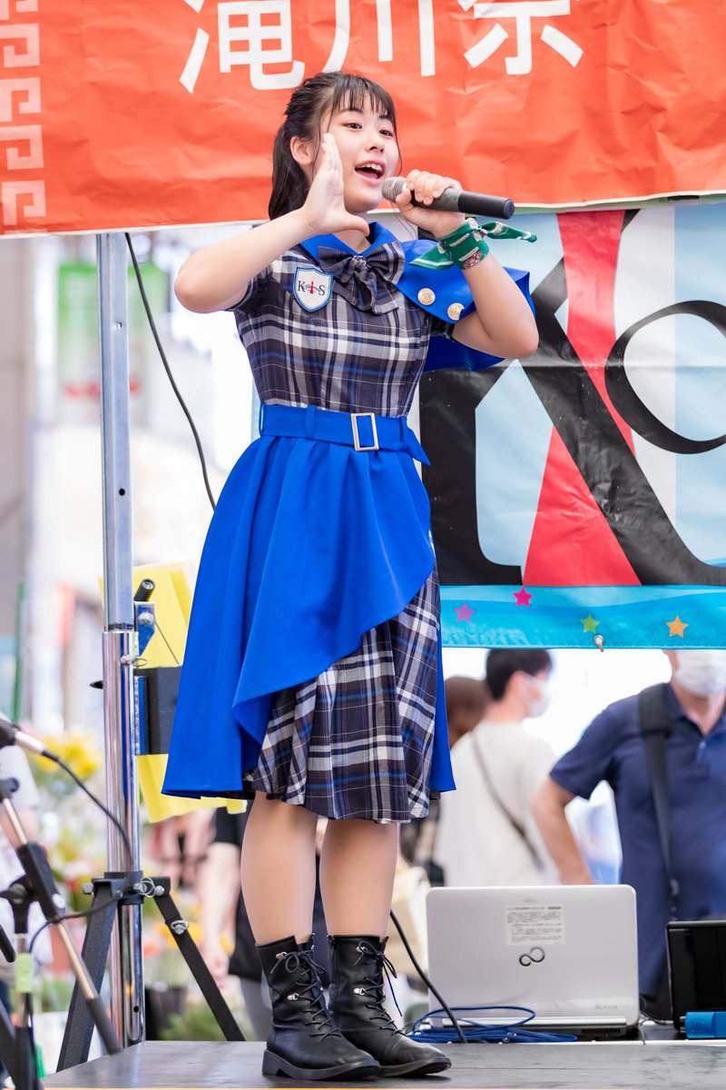 KOBerrieS 2022.06.18（土）滝川祭於：板宿本通商店街神戸発のアイドルKOBerrieS♪（コウベリーズ）のステージ池田凜さん#KOBerrieS #コウベリ #滝川祭 #池田凜 #板宿 https://t.co/SCW1vehfEN