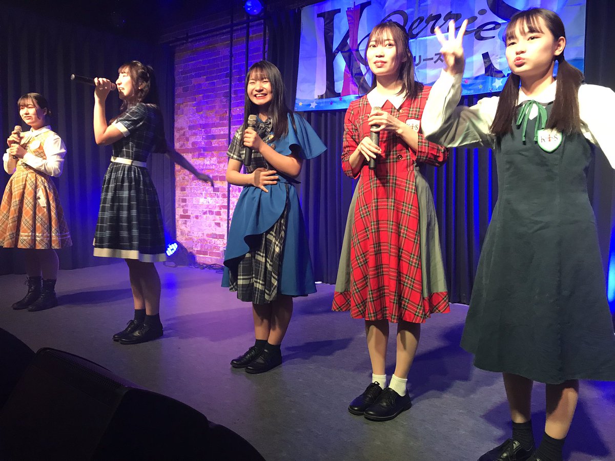 KOBerrieS 2023/3/18(土)KOBerrieS♪定期公演神戸煉瓦倉庫K-Wave『Gather  Locally  vol.3』歴代衣装懐かしい感じがしました。#KOBerrieS#コウベリ#森島みなみ#廣瀬未沙#城尾ちゅら#稲村真琴#池田凛 https://t.co/aaWvHMe1t6
