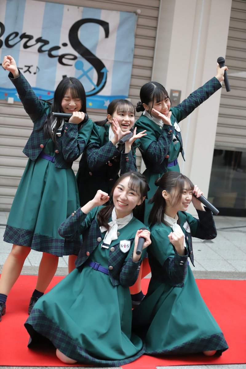KOBerrieS KOBerrieS♪ 森島みなみ　みいな廣瀬未沙　みーちゃん城尾ちゅら　ちゅららん池田凜  りんりん稲村真琴　まこ#KOBerrieS#コウベリ#森島みなみ#廣瀬未沙#城尾ちゅら#池田凜#稲村真琴 https://t.co/jzqPioJp55